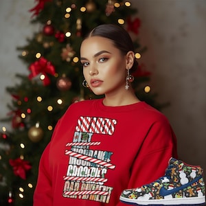 sneakerhead ugly christmas sweater
