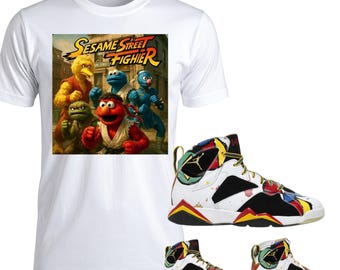 Shirt to Match Jordan 7 Miro | RETRO 7 Miro Sneaker Match Tee | Sneakerhead Gift | Matching Shirt for Jordan 7s | Streetwear Graphic Tee