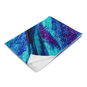 Koc Aqua 8 Sneaker Match Towel na prezent | Koszykówka, sport, basen, plaża i prysznic Sneakerhead Accessory
