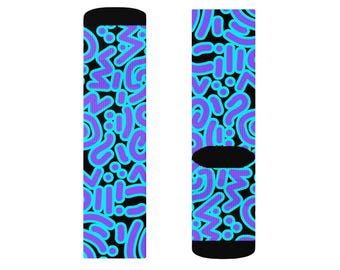 Socks to Match Aqua 8s