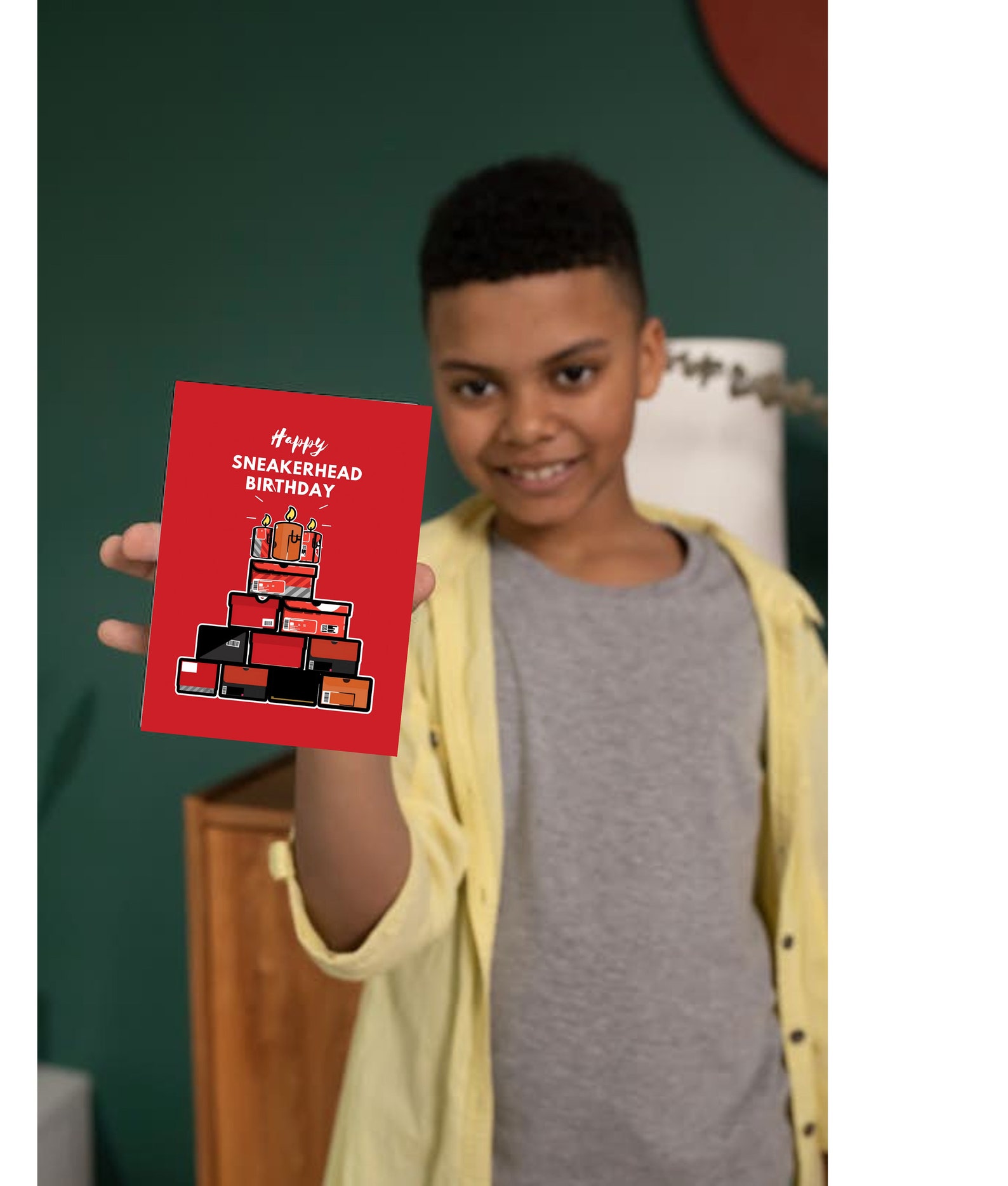 Personalized Sneaker Ball Flyer Template, Sneakerhead Happy Birthday