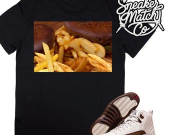 Jordan 12 Fireside Tshirt | Jordan 12 Fireside Matching Shirt | Tees to Match Jordan 12 Fireside Sneakers