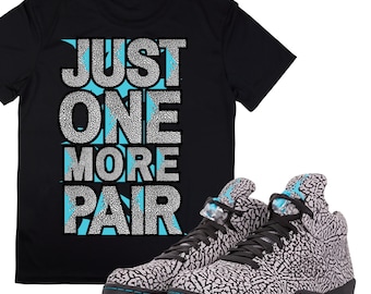 Jordan 5 3Lab5 Elephant Print Sneaker Match Tee | Retro Jordan Streetwear Shirt