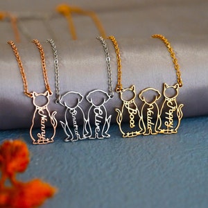 Collar personalizado con nombre de gato, collar con nombre de mascota, regalo conmemorativo para perro, regalo para amantes de las mascotas, regalo de cumpleaños, joyería con letras de gato, regalo para la pérdida de un gato