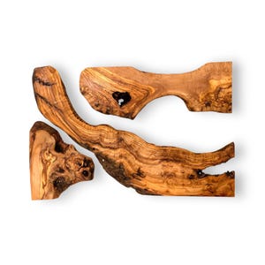 Stukken olijfhout, olijfhout voor doe-het-zelvers, olijfhout voor epoxy, olijfhout voor hars, hout voor kunst, olijfhouten platen