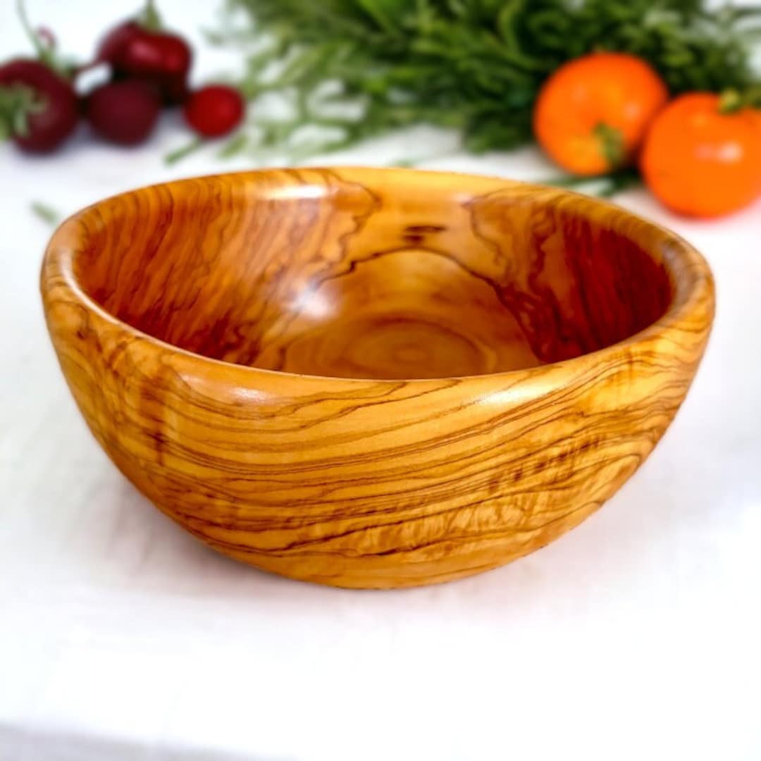 Olive Wood Small Bowl Etsy UK