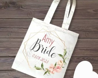 Bridal party tote bag