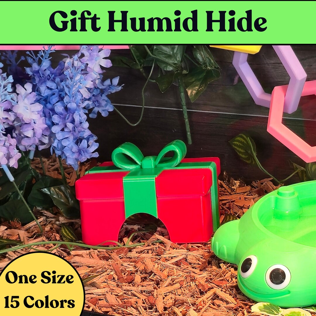 Humid Hide Gift Box Reptile & Amphibian Functional Decor - Etsy
