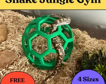 Snake Jungle Gym: Reptile Enrichment Toy for Terrarium