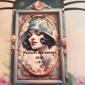 Oracle Portraits des années 1920. Oracle divinatoire de 54 kaarten zonder uitleg. Gratis levering in Europa.
