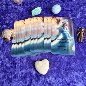 Précommande Oracle des neiges éternelles - Oracle divinatoire de 78 cartes sans livret. Free delivery in Europe. Disposable fin Juin