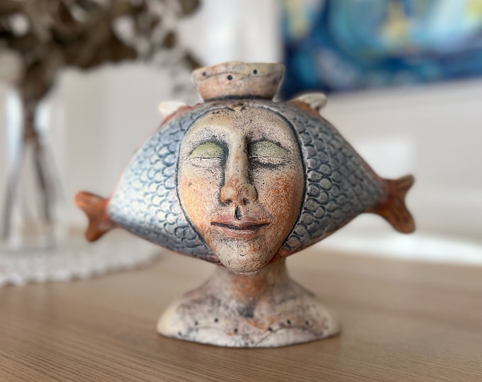 Photo inspiration: Fresh Look at Pisces Handmade Ceramic Sculpture