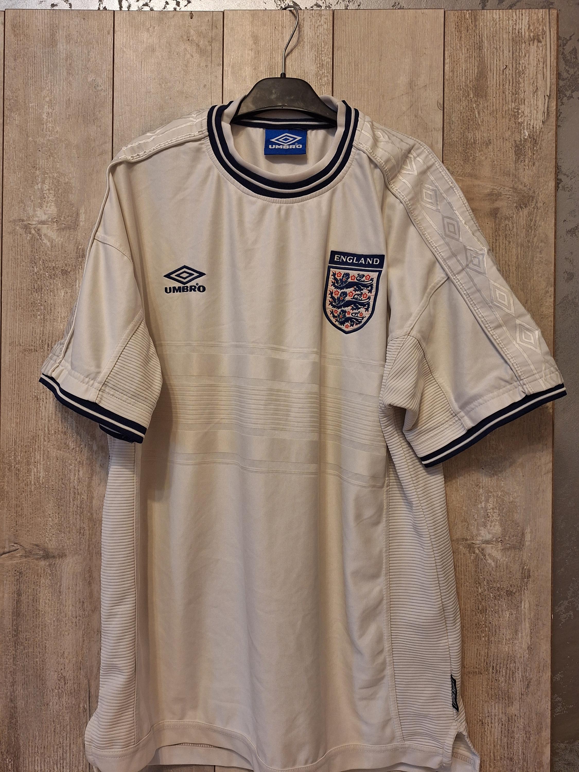 England National Team 1999/2001 Home Football Shirt Jersey - Etsy