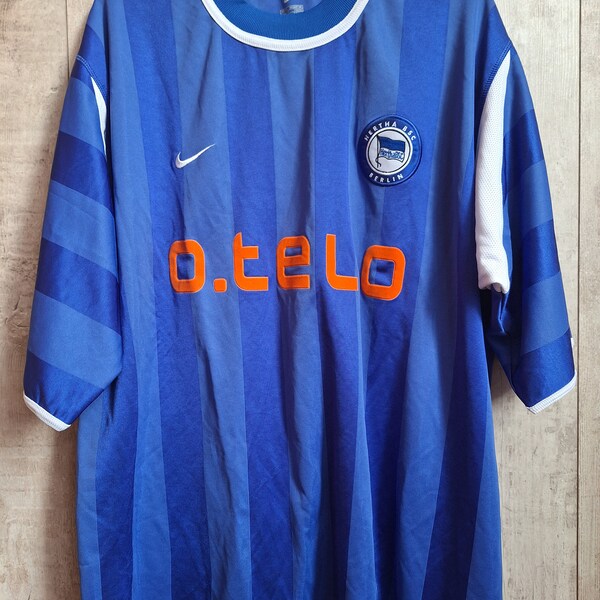 Hertha 2000/2001 thuisvoetbalshirt jersey Duitsland