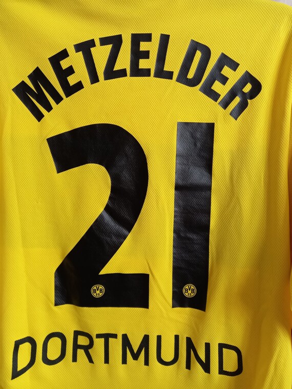 Borussia Dortmund Fc Home Football Shirt 2002/2003 Metzelder