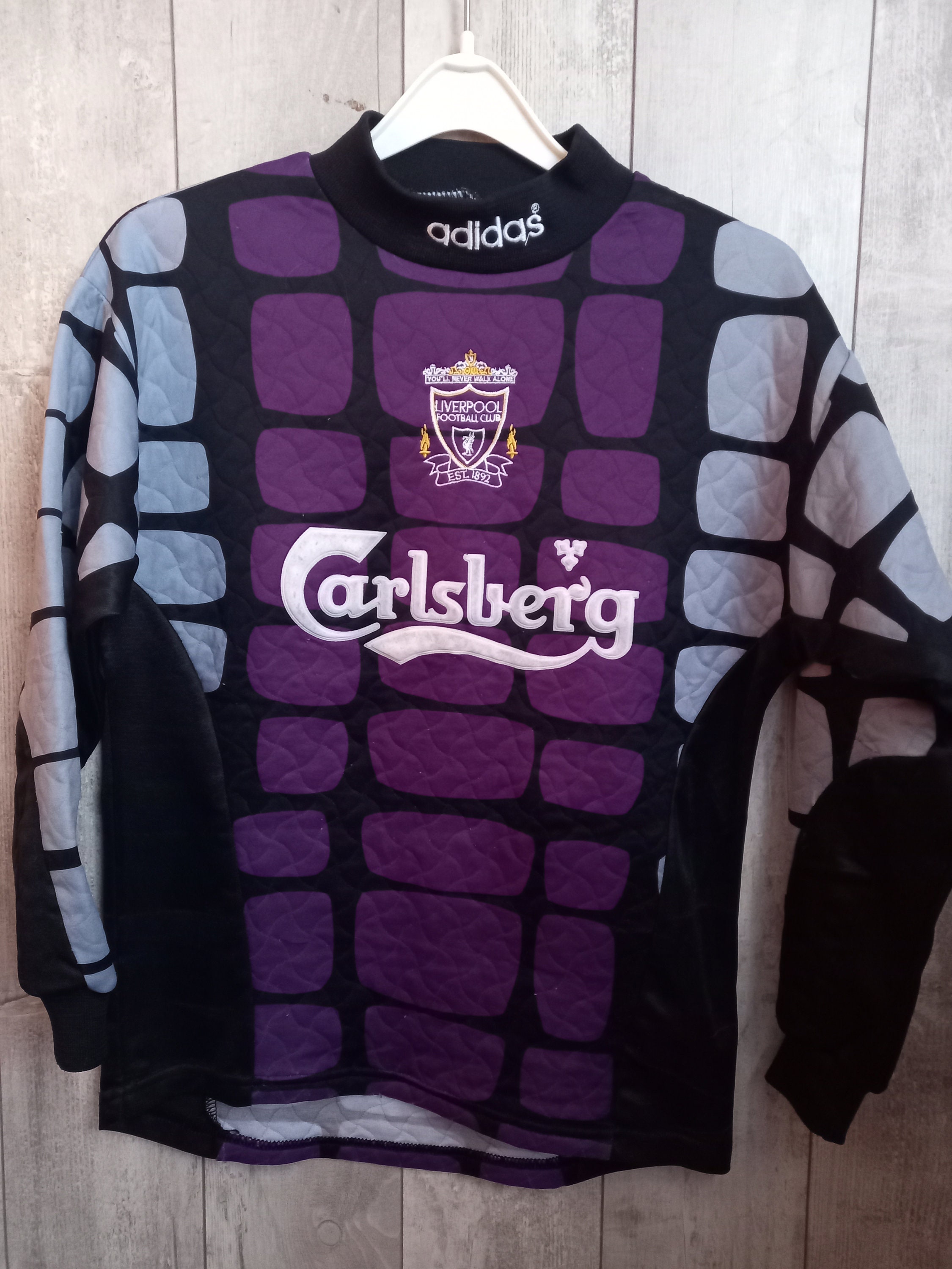 Liverpool Fc 1994/1995 Goalkeeper Football Shirt Jersey England - Etsy