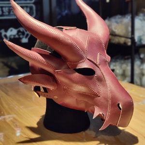 Dragon Mask Leather 