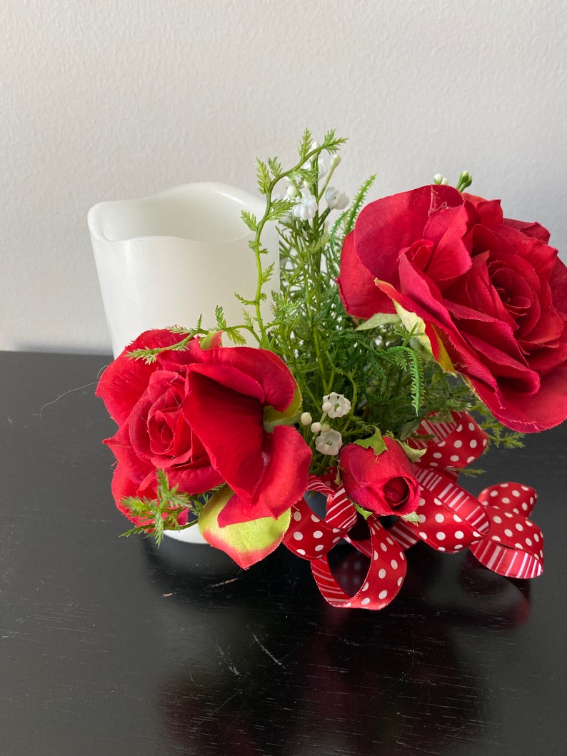 Bottle Bouquet Holder, Make Floral Bouquets that Clip on to Wine Bottles and Candles, Floral Supplies, DIY Wedding Table Flower Arranging, image 5