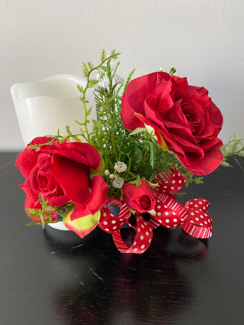 Bottle Bouquet Holder, Make Floral Bouquets that Clip on to Wine Bottles and Candles, Floral Supplies, DIY Wedding Table Flower Arranging, image 9