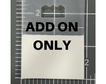 Peel and Stick Hanger for Metal Sign, Sawtooth Hanger for Metal Sign, ADD-ON Only Item