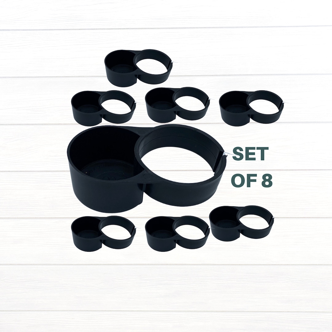 Set of 8 Bottle Bouquet Holders, Make Flower Bouquets That Clip on Wine