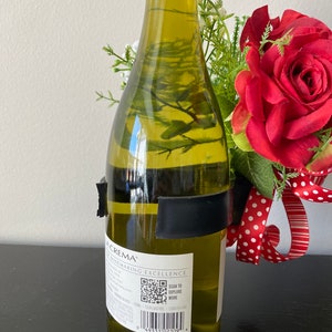 Bottle Bouquet Holder, Make Floral Bouquets that Clip on to Wine Bottles and Candles, Floral Supplies, DIY Wedding Table Flower Arranging, image 8