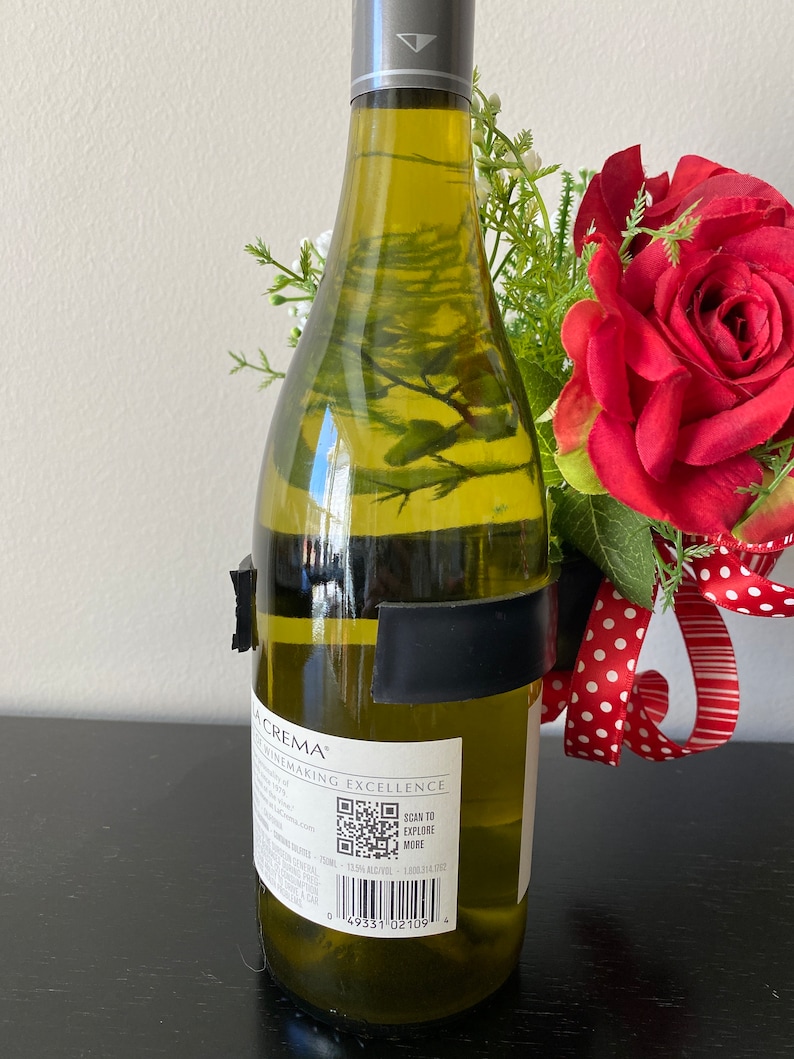 Bottle Bouquet Holder, Make Floral Bouquets that Clip on to Wine Bottles and Candles, Floral Supplies, DIY Wedding Table Flower Arranging, image 8