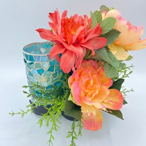 Bottle Bouquet Holder, Make Floral Bouquets that Clip on to Wine Bottles and Candles, Floral Supplies, DIY Wedding Table Flower Arranging, image 4