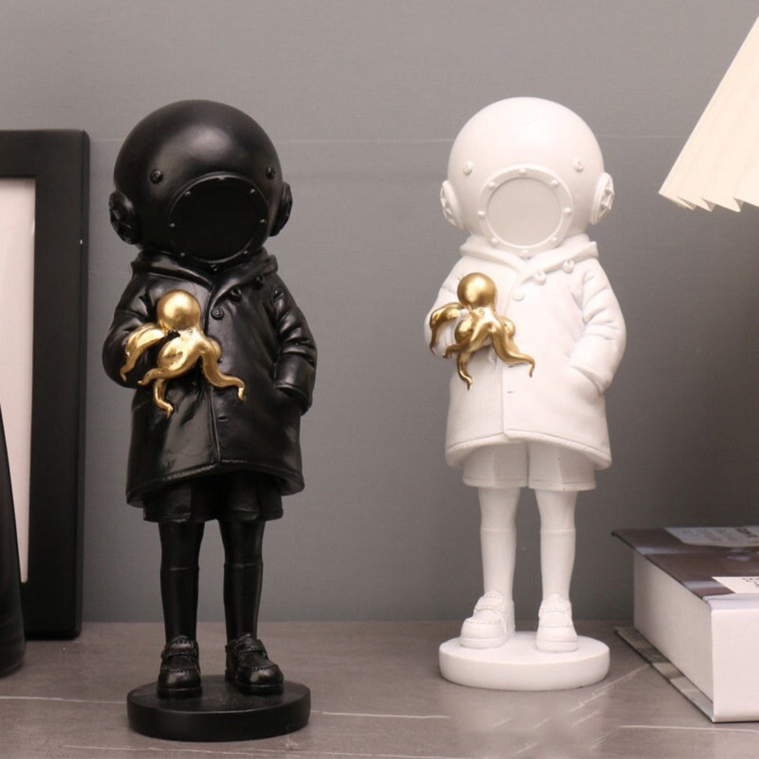 Creative Diver Sculpture Diver Figurine Diver Statue Pop Art Statue Modern Art Unique Home Deco