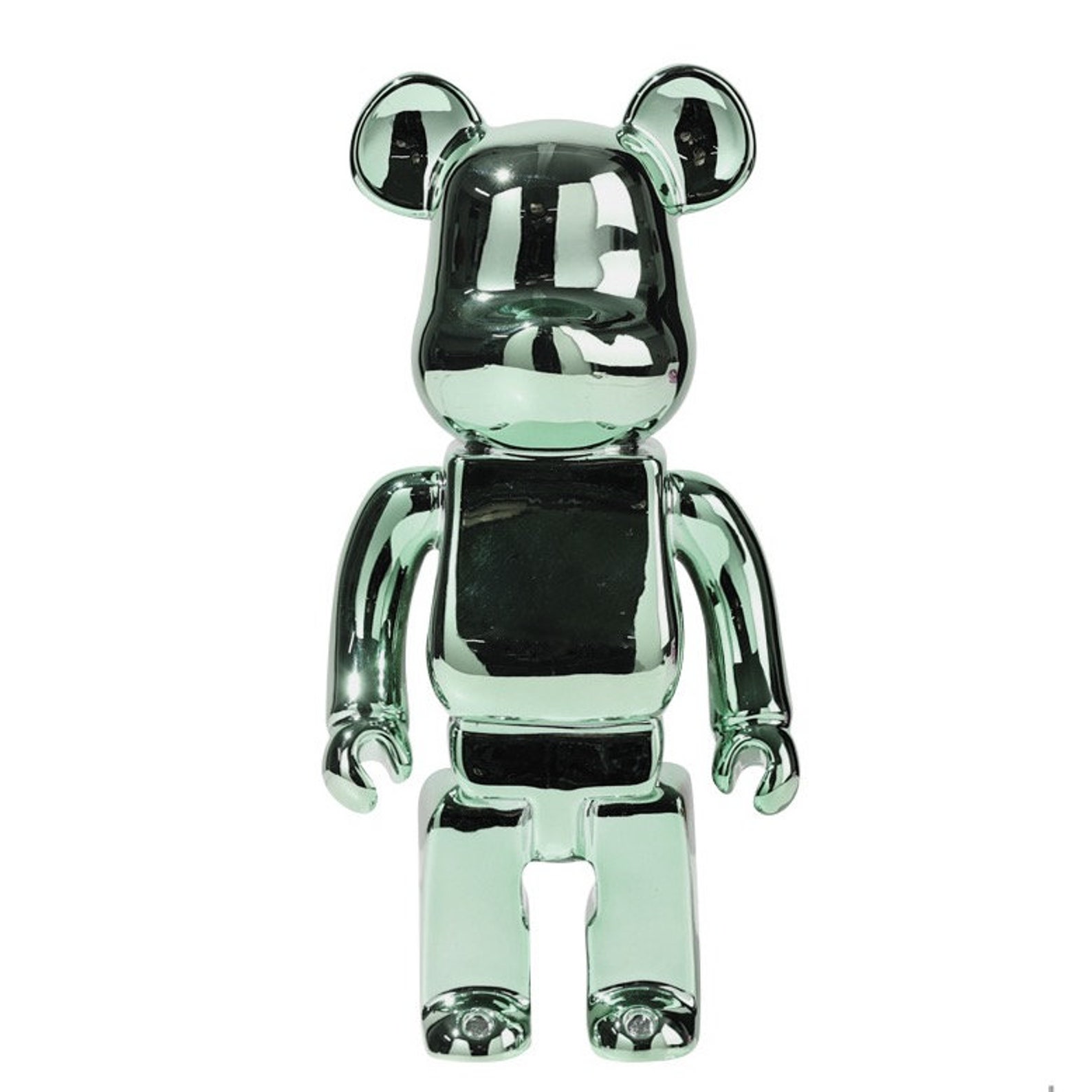 Metallic Bear Brick Replica Bear Brick Statue Home Etsy