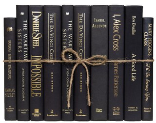 Set Di 3 Libri Decorativi In Lino Stile Fattoria – Con Nappe E Foglie, Finti Libri Con Copertina Rigida Per Tavolino, Scaffale, Soggiorno