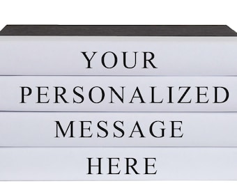 Regalo de libro decorativo personalizado, regalo para mujeres, regalo para esposas, regalo para bodas, regalo para hombres, regalo para esposos, decoración navideña