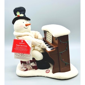 Hallmark Piano Snowman - Etsy