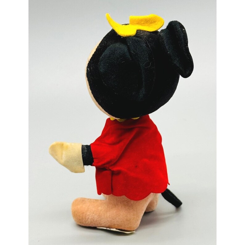 Woolikin Walt Disney Productions Peluche de Mickey y Minnie Mouse Vintage Japón imagen 9