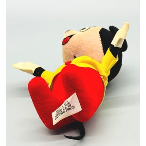 Woolikin Walt Disney Productions Peluche de Mickey y Minnie Mouse Vintage Japón imagen 5
