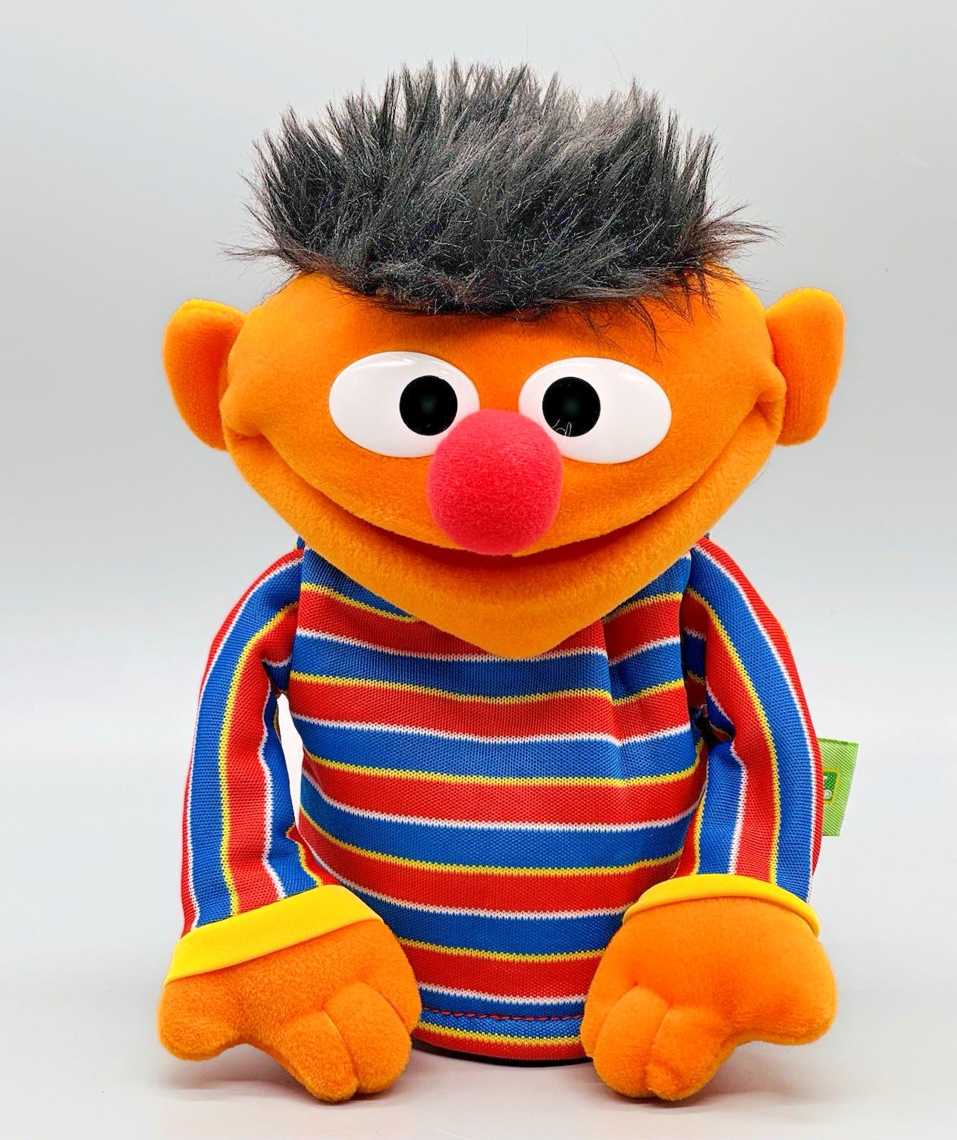 Sesame Street Ernie Hand Puppet Gund Toy Plush 8 inch 75856 2003