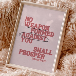 Pink Scripture Christian Wall Art: Printable Bible Verse Home Decor Print