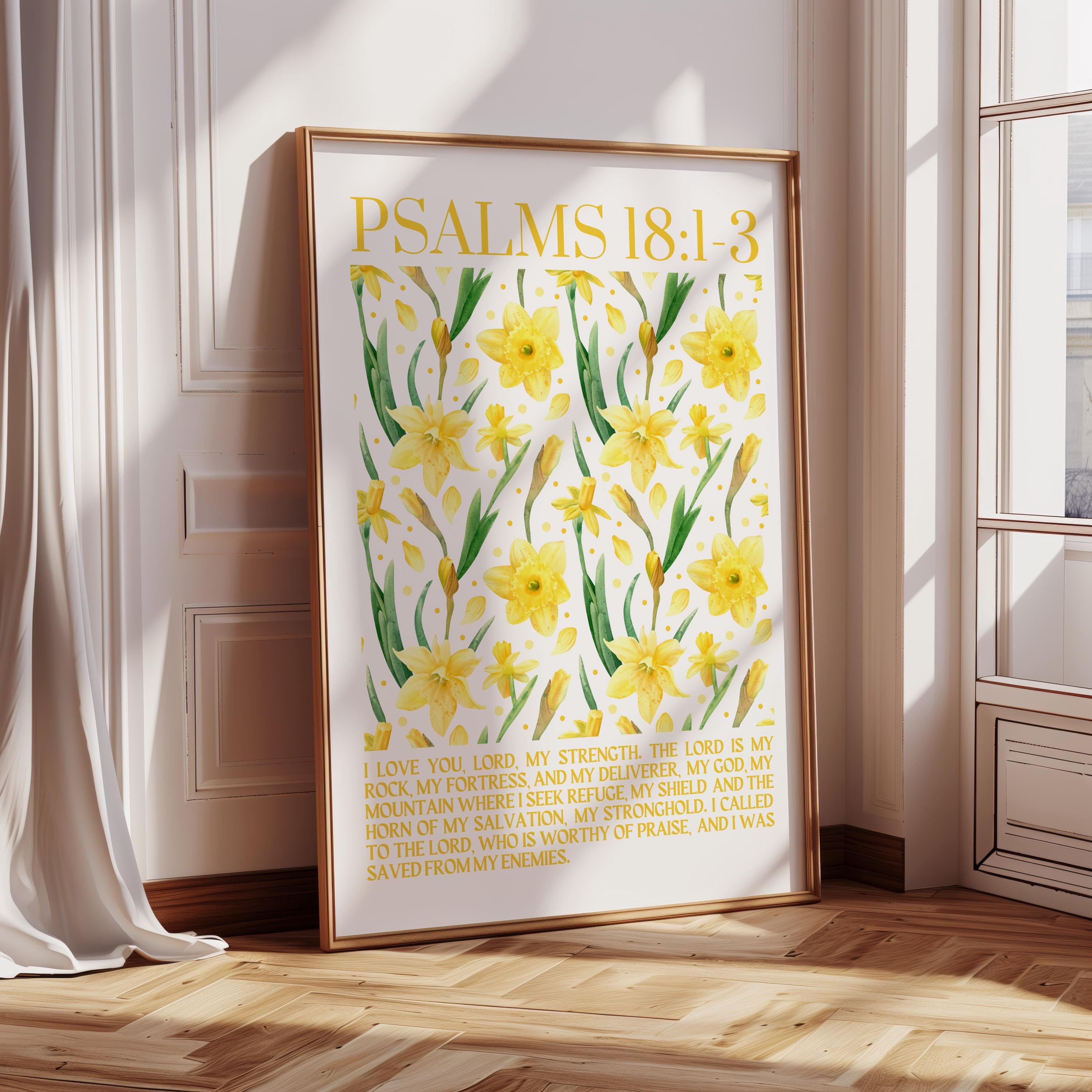 Yellow Coquette Christian Wall Art Set of 9: Trendy Bible Verse Prints ...