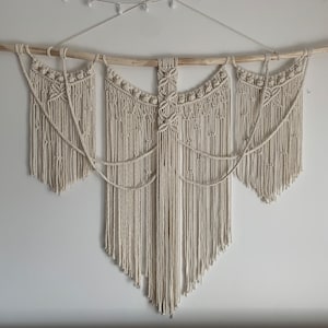 Macrame wallhanging - ANGEL, Bohemian Decoration, Woven Wall Hanging, Macrame Mural, Housewarming gift