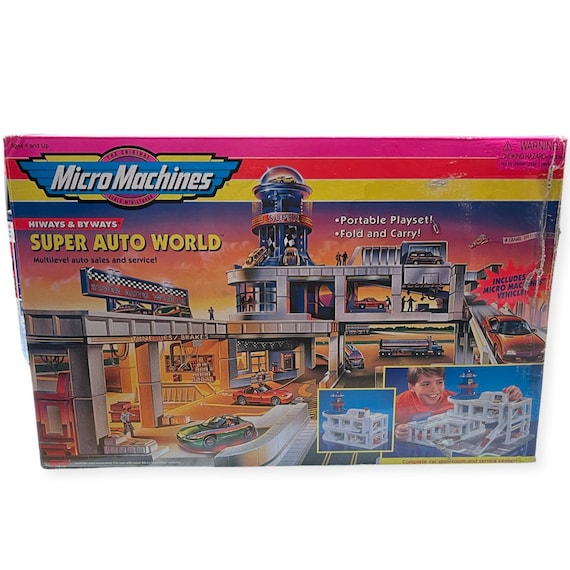 LOT MICRO MACHINES vintage galoob 1990 en vrac rails station