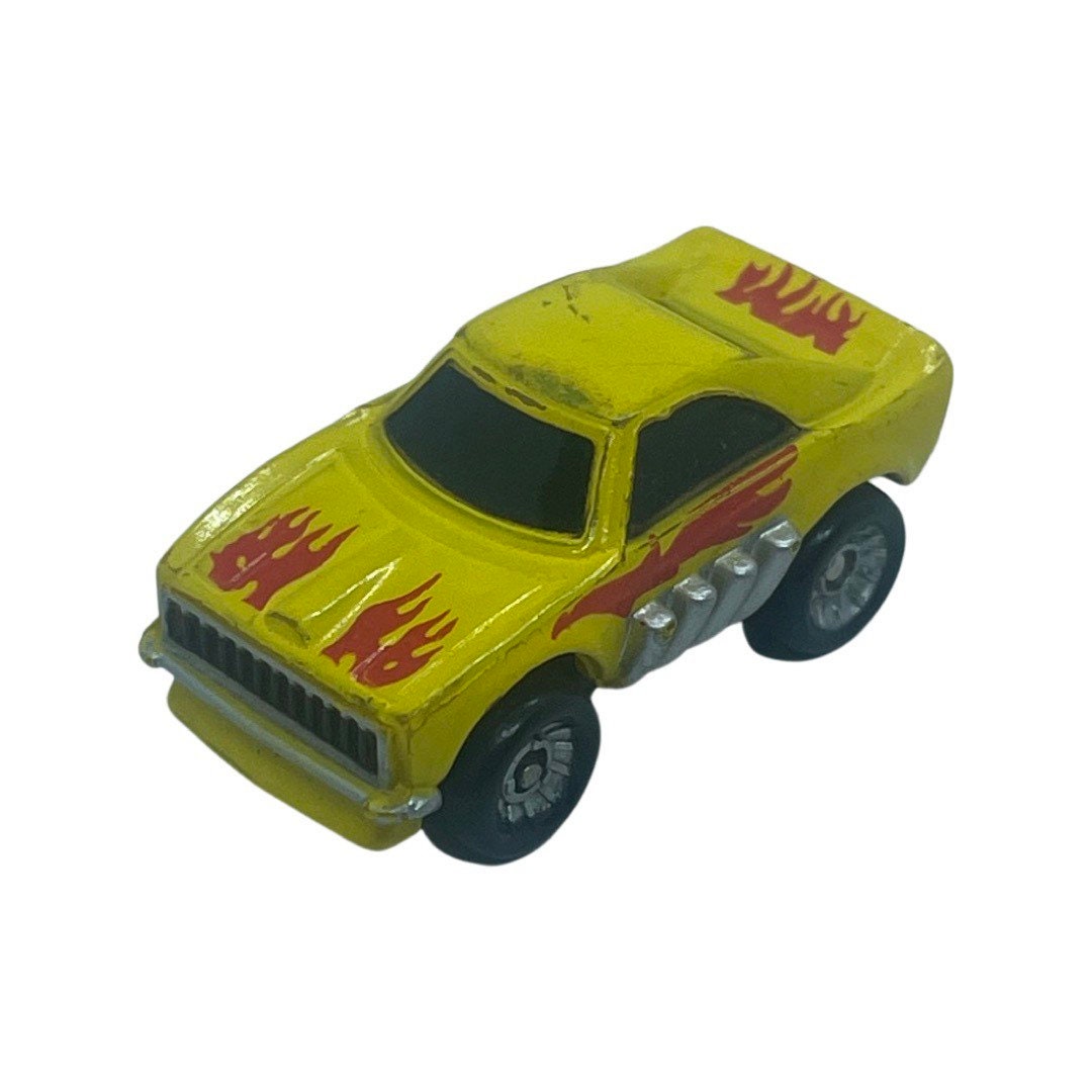 Vintage Galoob Micro Machines Miniature Toy Car Yellow & Red Etsy