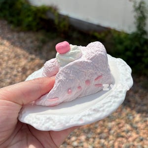 Pink Cat Cake Taba Squishy Toy, Handmade Stress Relief Squishy, Cute design, Cute Taba Squishy Bag Accessories, Gift for her