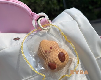 Cute Peanuts Taba Squishy Toy, Handmade Stress Relief Squishy, Cute design, Mini Taba Squishy Bag Accessories, Gift for her