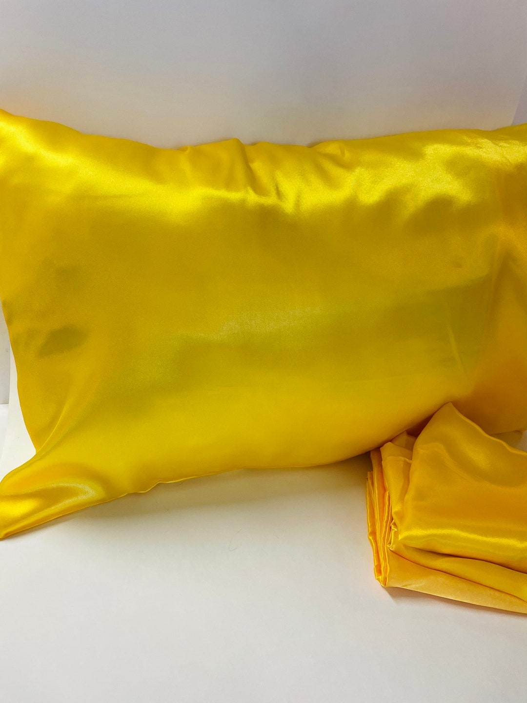 Handmade Satin Pillowcases Etsy UK