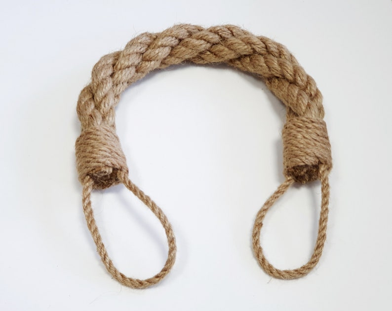 Door Stopper Door Stop Thick Rope Braided Chunky Jute Rope Etsy