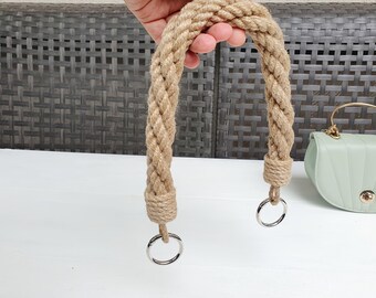 マクラメバッグハンドル – DIYバッグプロジェクトのための手作りパラ 