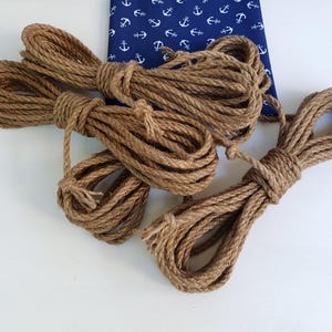 Natural Jute Shibari Rope: Japanese Bondage, Kinbaku - 25ft