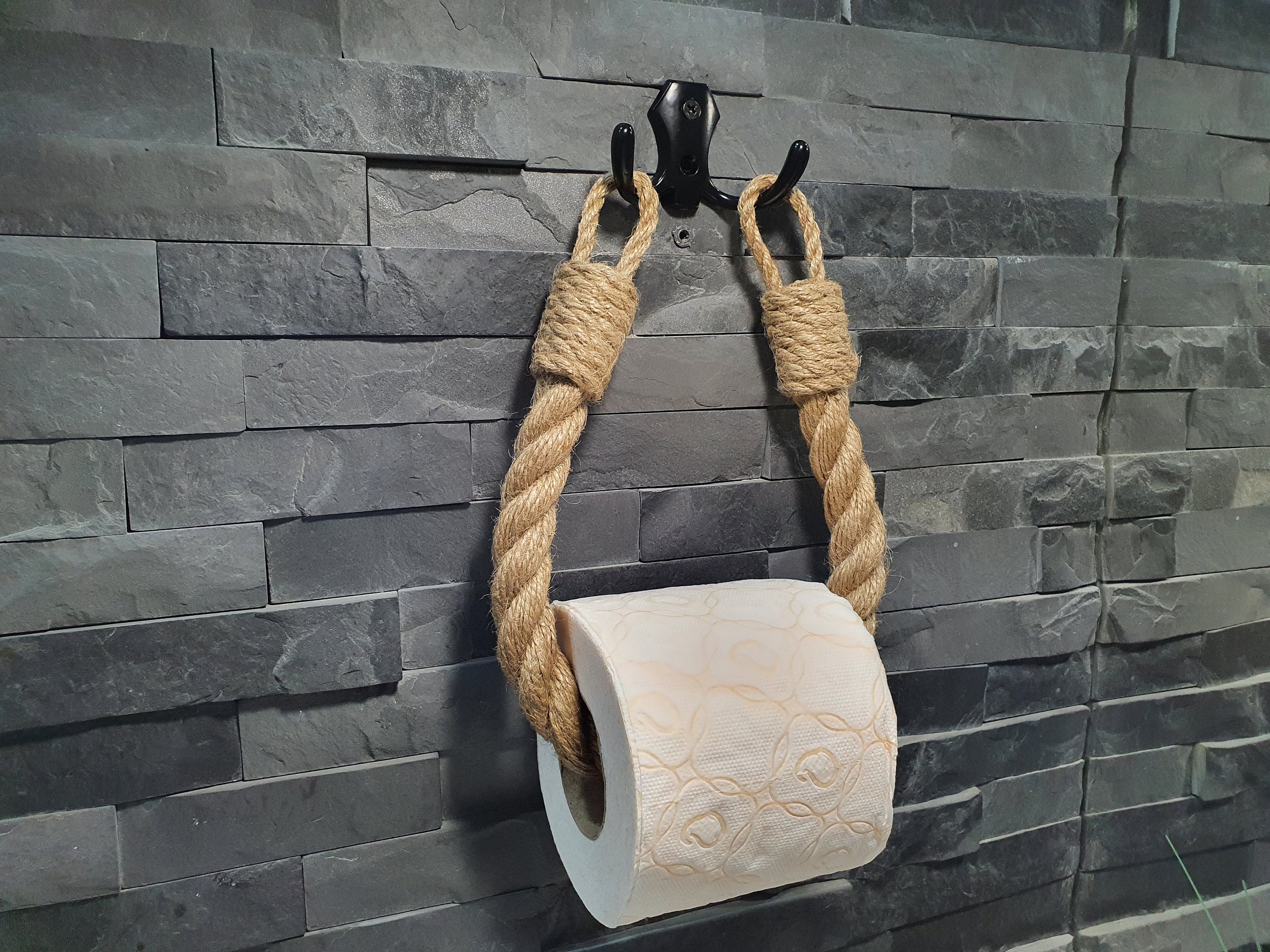 Porte rouleau papier toilette rustique ESCPTLL00 - Artehierro