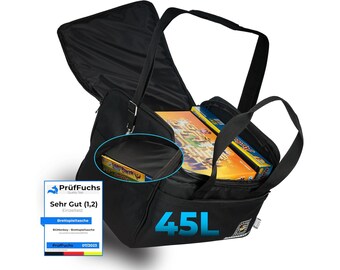 BGMONKEY Premium Board Game Bag - Bag for board games for safe transport of games - with high capacity, travel bag