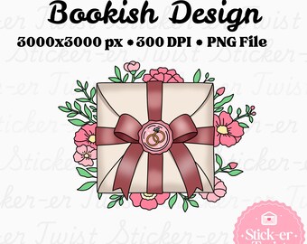 Arranged Marriage Love Letters PNG: Romance Book Trope PNG for Sublimation, Stickers, Fussy Cuts, Digital Journals, Commercial Use